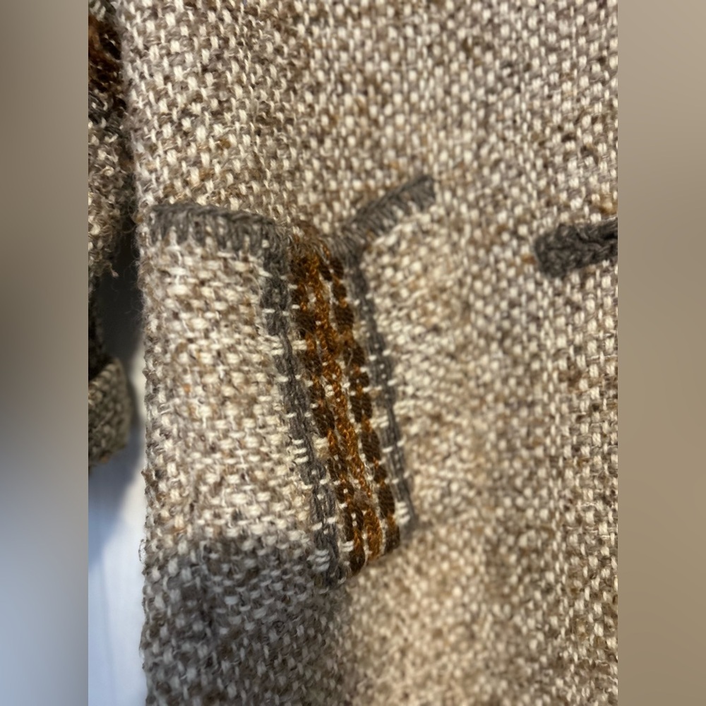 Vintage Hand woven car coat - Picture 4 of 16